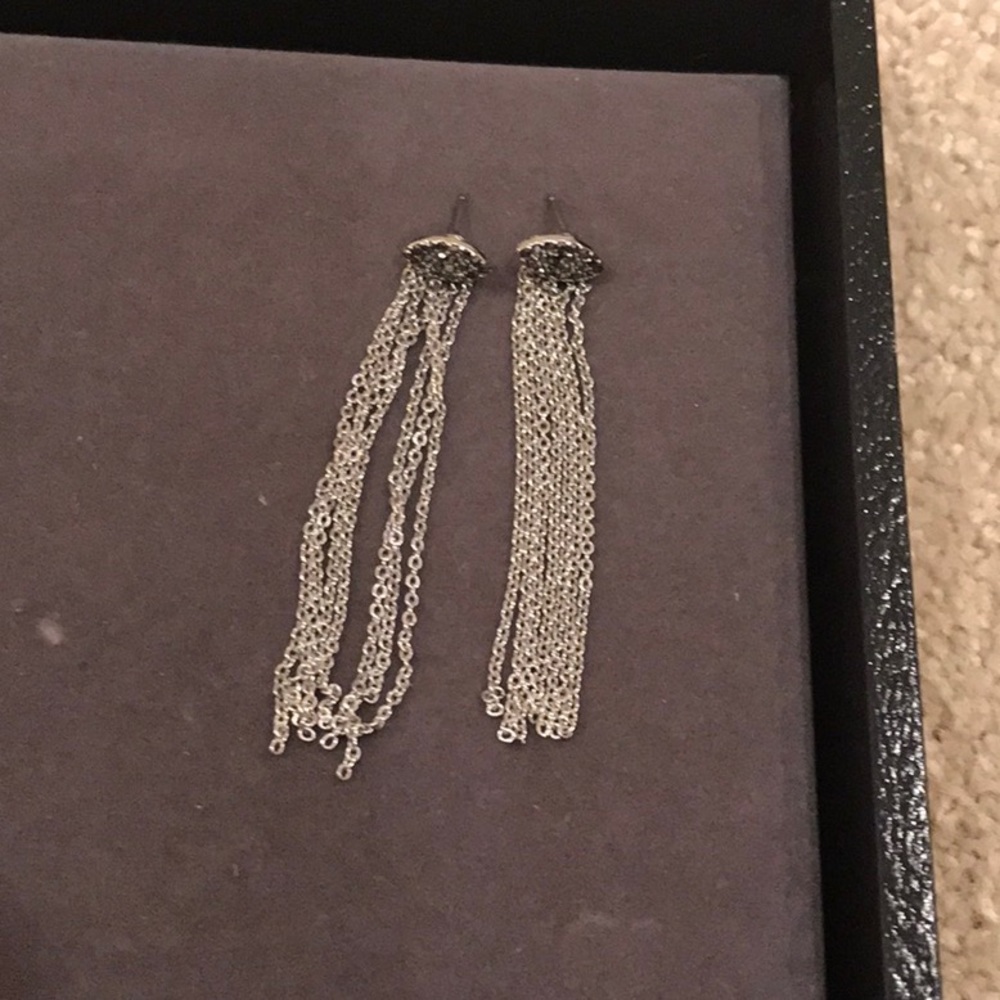 Cute grey eye earrings